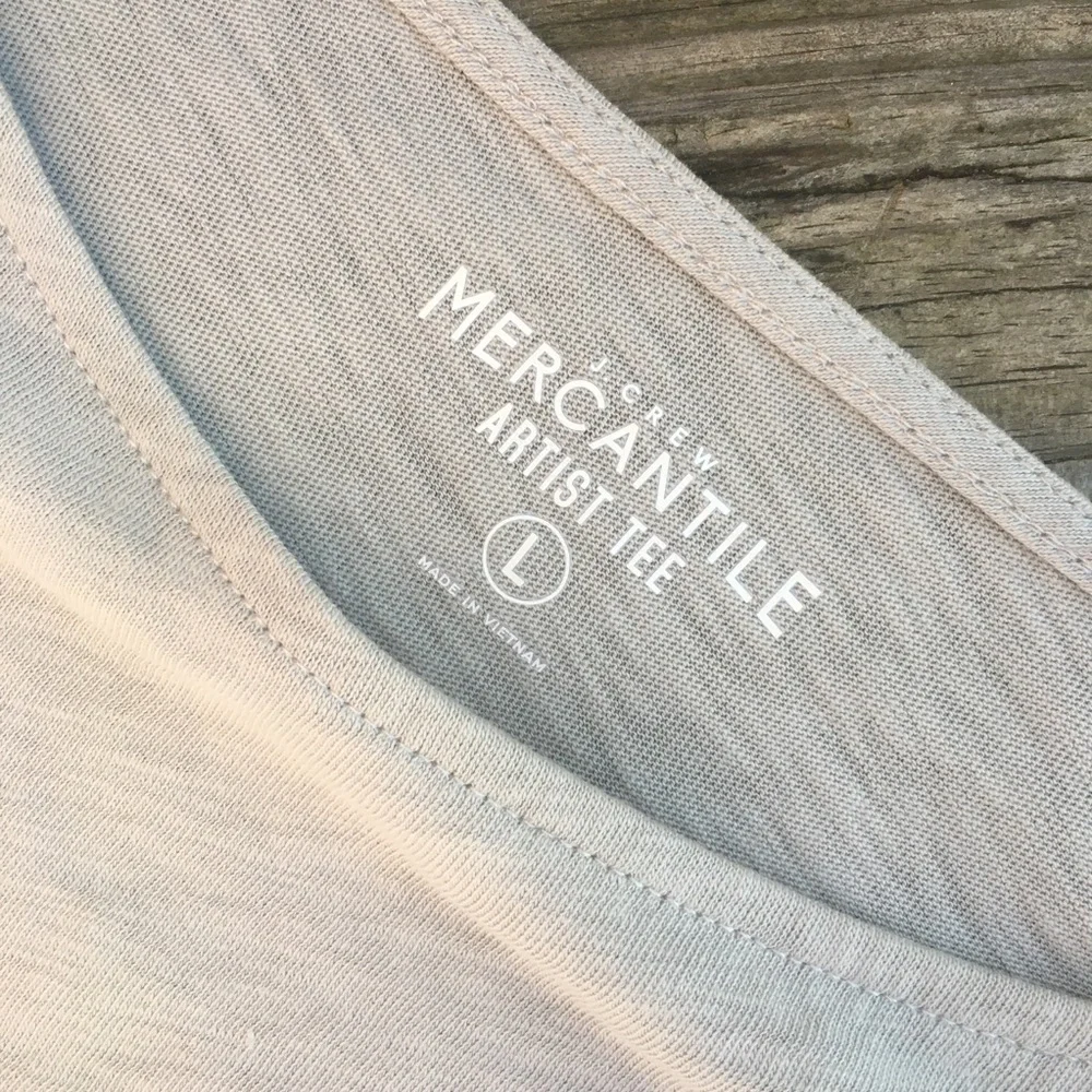 J. Crew Gray Mercantile Artist Tee